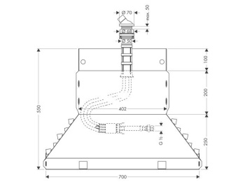 Скрытая часть смесителя Hansgrohe Secuflex 28380000