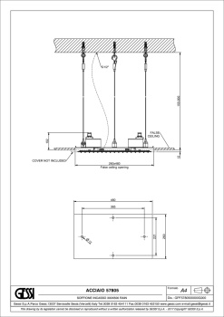 Встраиваемая душевая система Gessi 57805.238 Mirror Steel