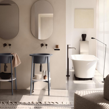 Раковина встраиваемая Cielo I Catini Catino Tondo CALAT FN 50 см коричневый