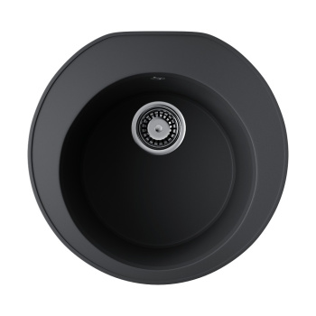 Мойка кухонная Omoikiri Miya 50R-BL чёрная 4993502