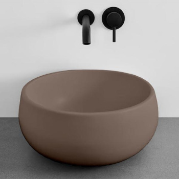 Раковина накладная Cielo Le Bacinelle BATO30 AN 30 см коричневый