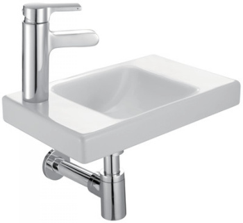 Раковина 40 см Jacob Delafon Odeon Up E4759C-X5-00, белый белый