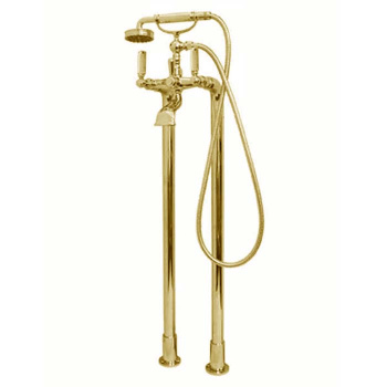 Bossini Liberty Смеситель для ванны, напольный, высота 890 мм, душ лейка Liberty шланг латунь, 150 с