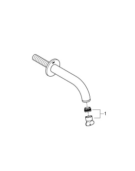 Излив Grohe Atrio New 13139003 для ванны