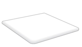 Ступени Cart.PIETRA de FIRENZE GIADA curvo 33*33/4