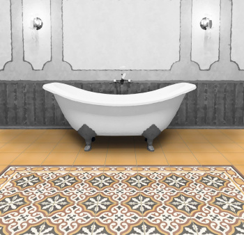 Плитка PT01200 Victorian Ocre 20x20