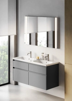 Раковина 120×46 Catalano Alvea c 2 отверстиями Bianco lucido 0621222001