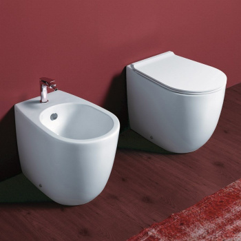 Крышка сиденье для унитаза Simas Vignoni VI003bi/cr белый