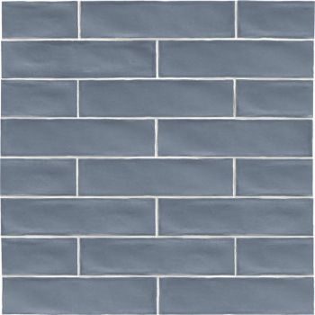 Керамическая плитка Mainzu Backstage Blu Brillo 7.5x30 см PT02767