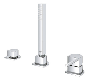 Смеситель для ванны на 3 отверстия GROHE Plus 23845003