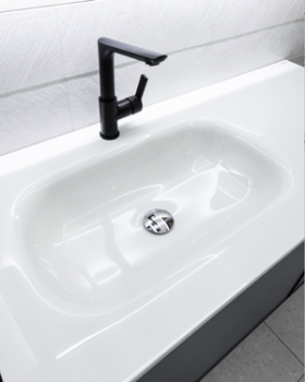 Комплект мебели фабрики Artelinea Skin 1200 500 530 2 2 Blum Legra Box Laminam Opalite 1200 800 34 Optiwhite 2 Bluetooth Raspr017