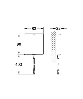 Источник питания для ИК-электроники GROHE Eurosmart CE 36338000