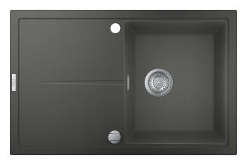 Мойка GROHE K400, 780 x 500 мм, серый гранит 31639AT0