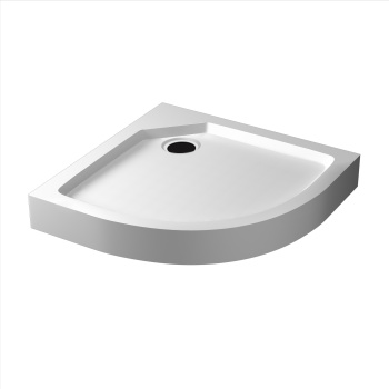 Душевой поддон полукруглый RGW SMC SMC/R-C белый 900x900 мм 12350499-00