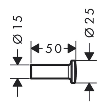 Крючок для ванной комнаты Axor Universal 42811250 золото