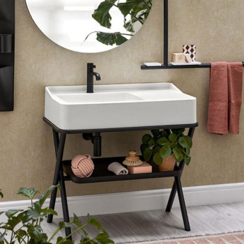 Раковина накладная Cielo Siwa SWLASF 90 см белый