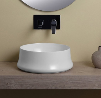 Раковина накладная Simas Sharp SH 02 42 см белый