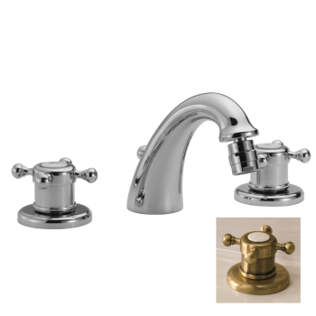 Смеситель для биде Cisal Victorian VTT7301027 бронза