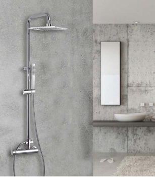 Душевая лейка Ramonsoler квадратная 1 режим латунь 4713MK