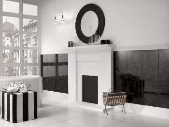 Керамогранит Villeroy&Boch 3366BW06 BiancoNero белый 60x60