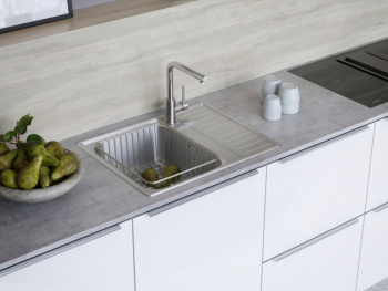 Мойка кухонная Omoikiri Sagami 63 нержавеющая сталь 4993732