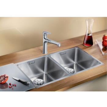 Кухонная мойка Blanco Andano 340/340-IF Полированная сталь