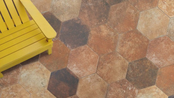 Керамогранит Pompeia Marron 20х24