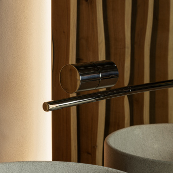 Смеситель для ванны CЕА Design Opus OPS 06 S сталь