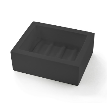 3SC Bemood Black Мыльница настольная, цвет: черный BEMN01A