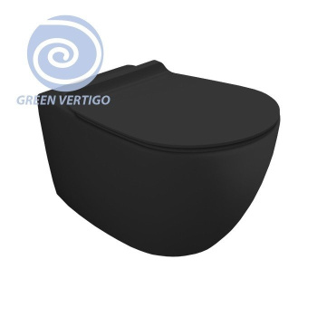 Крышка сиденье для унитаза Simas Vignoni VI004antracite matt/cr с микролифтом