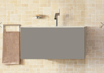 Тумба под раковину Keuco Plan 65 32951290000 инокс матовый