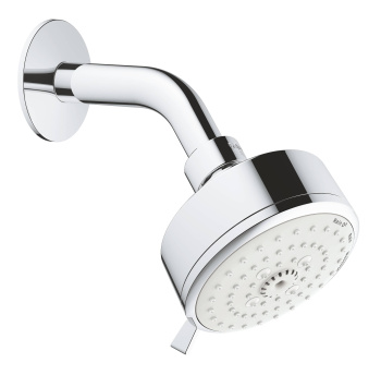 Верхний душ GROHE New Tempesta Cosmopolitan 100 III с кронштейном, хром 26090001