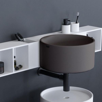 Раковина подвесная Cielo Sella SELSSF FN 40 см коричневый