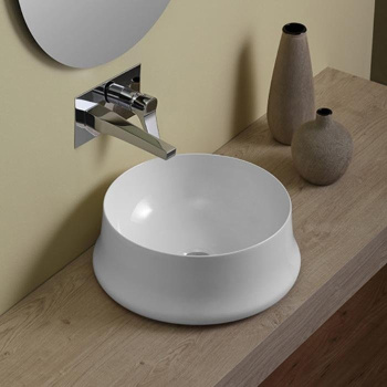 Раковина накладная Simas Sharp SH 02 42 см белый