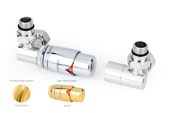 Автоматический терморегулятор Сунержа 3D левый G 1/2 03-1421-0000