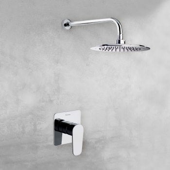 Смеситель для душа Ramonsoler Alexia встраиваемый с тропическим душем K3618012