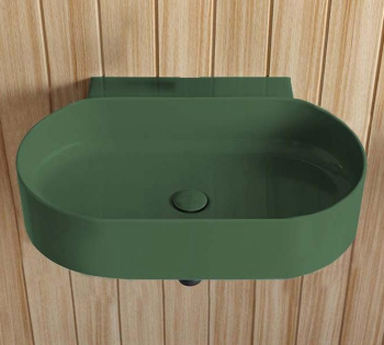 Раковина подвесная Cielo Mare MRLS70SF AL 70 см зеленый