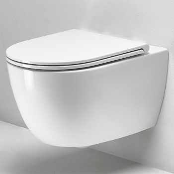 Унитаз подвесной Simas Trevi TRV18bi matt белый