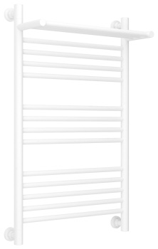 Полотенцесушитель водяной Сунержа Богема с полкой+ 800х500 30-0223-8050 матовый белый
