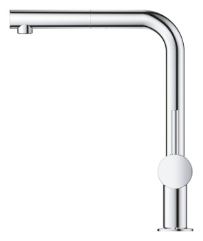 Смеситель для кухни, GROHE Blue Pure Minta, с функцией фильтрации, хром, 31721000