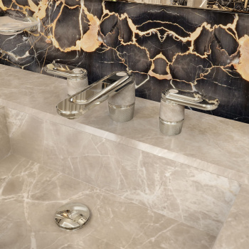 Смеситель для раковины THG Corvair A Manettes Fior Di Bosco U8L-A02-151 хром