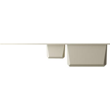 Мойка кухонная Omoikiri Sakaime 100-2-BE ваниль 4993893