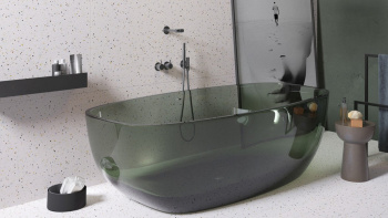 Керамогранит Kerranova Vetro White Matt. 60x120 см K-340/MR/600x1200