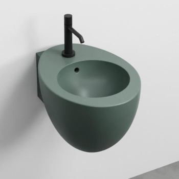 Раковина подвесная Cielo Le Giare LGLS MU 34 см зеленый