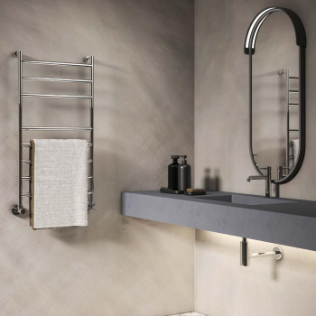 Полотенцесушитель водяной Margaroli Sereno 24425404OBN 85x61 бронза