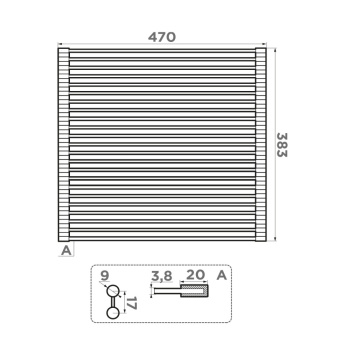 Ролл-мат Omoikiri нержавеющая сталь 4997005