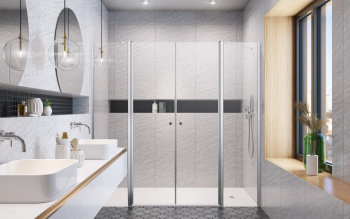 Дополнительная секция для душ ограждения Radaway Eos II DWD 67 3799670-01-01