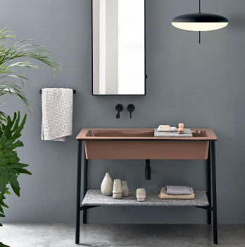 Раковина встраиваемая Cielo I Catini Catino CALAR LN 110 см коричневый