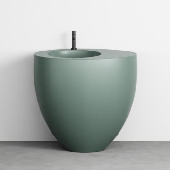 Раковина напольная Cielo Le Giare LGFREE MU 88 см зеленый