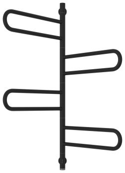 Полотенцесушитель электрический Сунержа Парео 4.0-4С 978х535 31-0823-0978 матовый черный